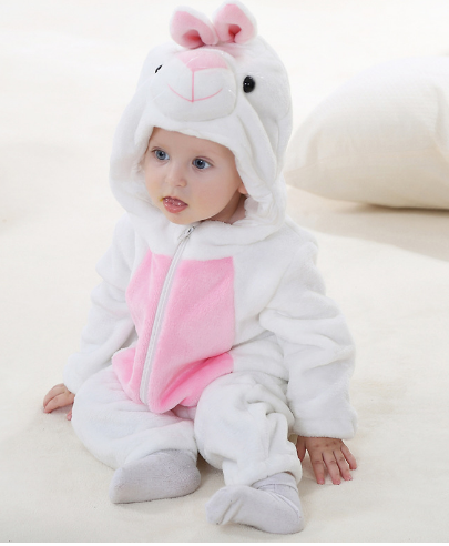 Infant Snuggle Romper - Cozy Animal Onesie