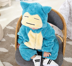 Snorlax Baby Adventure Onesie