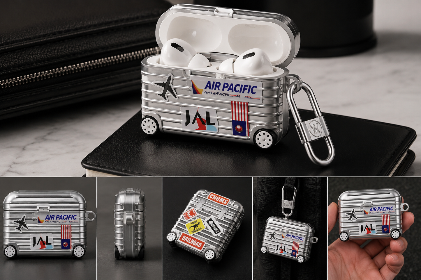 Voyage AirPods Case – Premium Travel Edition