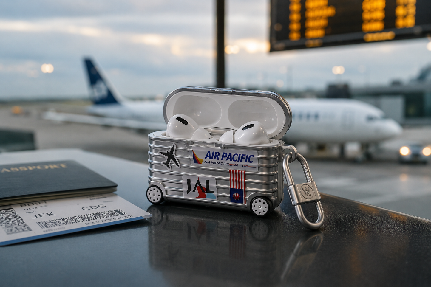 Voyage AirPods Case – Premium Travel Edition
