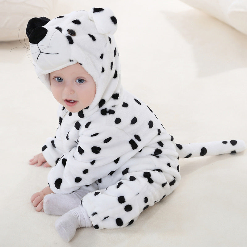 Infant Snuggle Romper - Cozy Animal Onesie